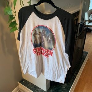Stranger Things baseball tee- super soft!!